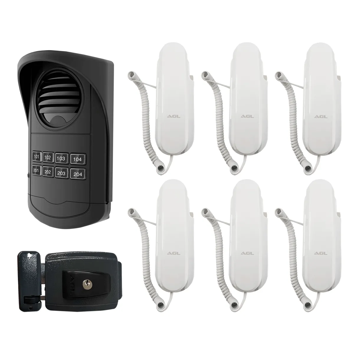 Linha de interfones e vídeo porteiros